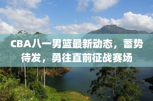 CBA八一男籃最新動態(tài)，蓄勢待發(fā)，勇往直前征戰(zhàn)賽場