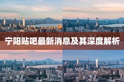 寧陽貼吧最新消息及其深度解析
