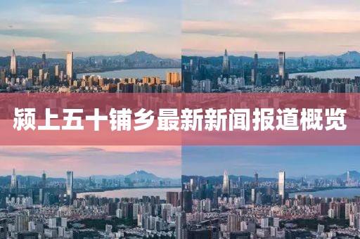 潁上五十鋪鄉(xiāng)最新新聞報(bào)道概覽