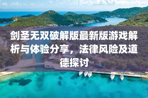 劍圣無雙破解版最新版游戲解析與體驗分享，法律風(fēng)險及道德探討