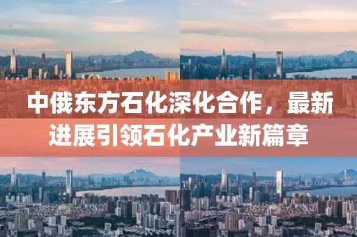 中俄東方石化深化合作，最新進(jìn)展引領(lǐng)石化產(chǎn)業(yè)新篇章