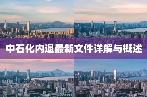 中石化內退最新文件詳解與概述