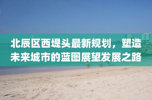 北辰區(qū)西堤頭最新規(guī)劃，塑造未來城市的藍圖展望發(fā)展之路