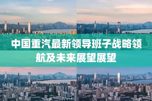 中國(guó)重汽最新領(lǐng)導(dǎo)班子戰(zhàn)略領(lǐng)航及未來(lái)展望展望