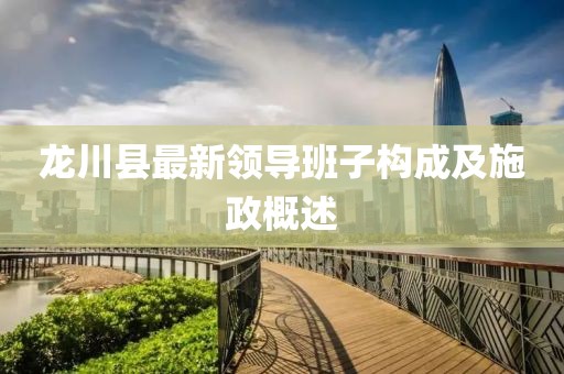 龍川縣最新領(lǐng)導(dǎo)班子構(gòu)成及施政概述