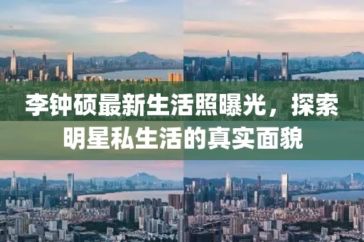 李鐘碩最新生活照曝光，探索明星私生活的真實(shí)面貌