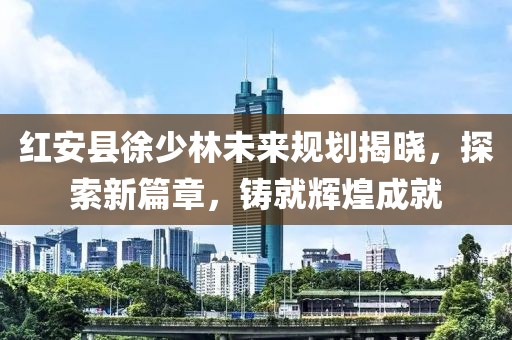 紅安縣徐少林未來(lái)規(guī)劃揭曉，探索新篇章，鑄就輝煌成就