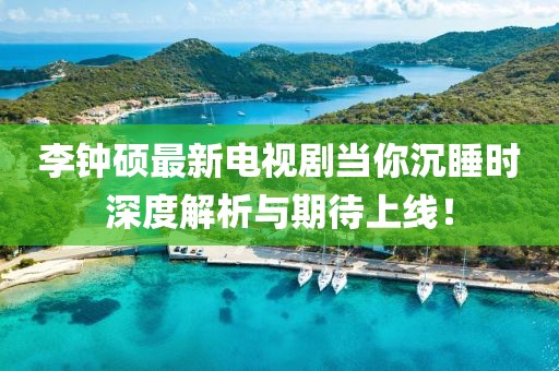 李鐘碩最新電視劇當(dāng)你沉睡時(shí)深度解析與期待上線！