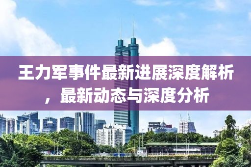 王力軍事件最新進(jìn)展深度解析，最新動(dòng)態(tài)與深度分析