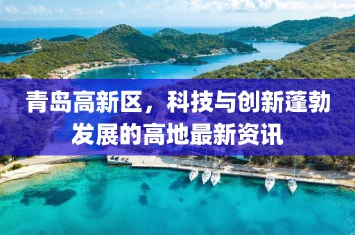 青島高新區(qū)，科技與創(chuàng)新蓬勃發(fā)展的高地最新資訊