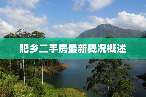 肥鄉(xiāng)二手房最新概況概述