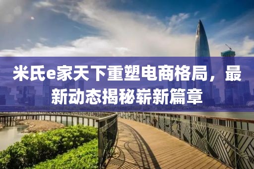 米氏e家天下重塑電商格局，最新動(dòng)態(tài)揭秘嶄新篇章