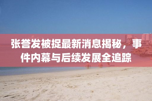 張譽發(fā)被捉最新消息揭秘，事件內(nèi)幕與后續(xù)發(fā)展全追蹤