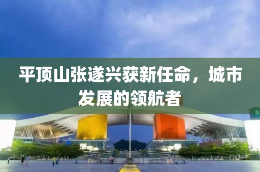 平頂山張遂興獲新任命，城市發(fā)展的領(lǐng)航者