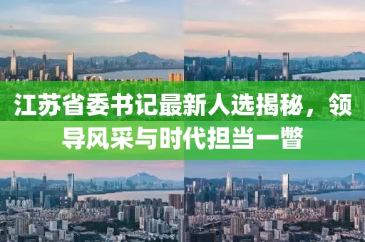 江蘇省委書記最新人選揭秘，領(lǐng)導(dǎo)風(fēng)采與時代擔(dān)當一瞥