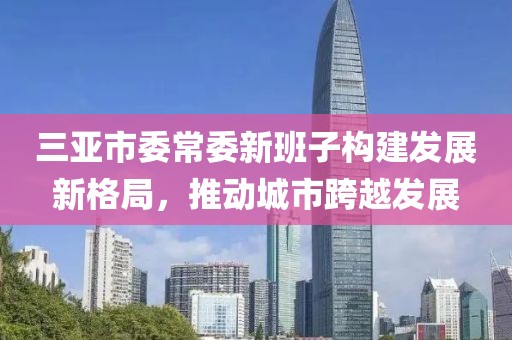 三亞市委常委新班子構(gòu)建發(fā)展新格局，推動城市跨越發(fā)展