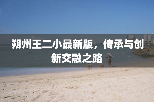 朔州王二小最新版，傳承與創(chuàng)新交融之路