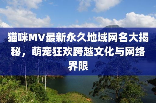 貓咪MV最新永久地域網(wǎng)名大揭秘，萌寵狂歡跨越文化與網(wǎng)絡(luò)界限