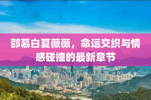 邵慕白夏薇薇，命運交織與情感碰撞的最新章節(jié)