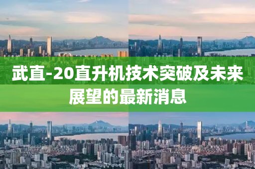 武直-20直升機(jī)技術(shù)突破及未來展望的最新消息