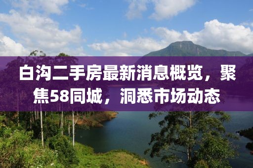 白溝二手房最新消息概覽，聚焦58同城，洞悉市場動(dòng)態(tài)