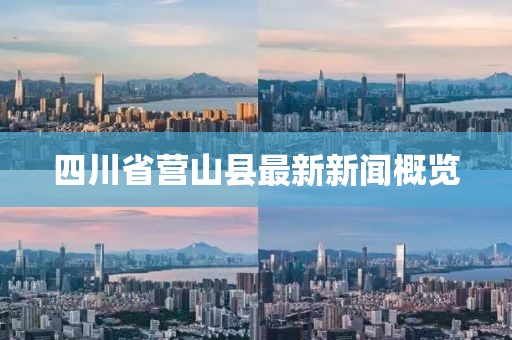 四川省營(yíng)山縣最新新聞概覽