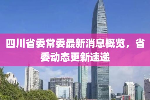 四川省委常委最新消息概覽，省委動(dòng)態(tài)更新速遞