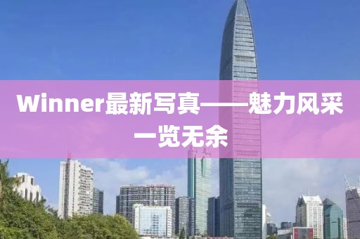 Winner最新寫真——魅力風(fēng)采一覽無余