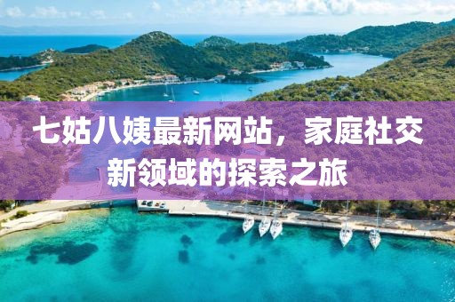 七姑八姨最新網(wǎng)站，家庭社交新領(lǐng)域的探索之旅