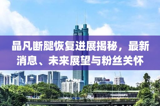 晶凡斷腿恢復(fù)進(jìn)展揭秘，最新消息、未來展望與粉絲關(guān)懷
