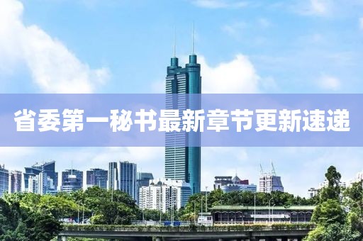 省委第一秘書最新章節(jié)更新速遞