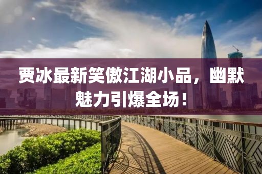 賈冰最新笑傲江湖小品，幽默魅力引爆全場！