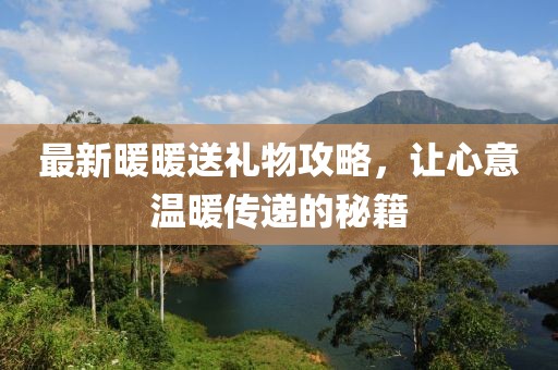 最新暖暖送禮物攻略，讓心意溫暖傳遞的秘籍