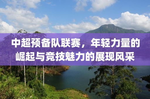 中超預備隊聯(lián)賽，年輕力量的崛起與競技魅力的展現(xiàn)風采