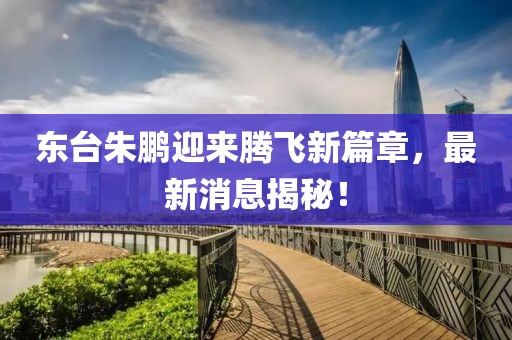 東臺朱鵬迎來騰飛新篇章，最新消息揭秘！