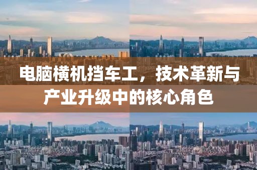 電腦橫機擋車工，技術(shù)革新與產(chǎn)業(yè)升級中的核心角色