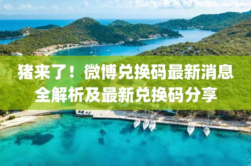 豬來(lái)了！微博兌換碼最新消息全解析及最新兌換碼分享