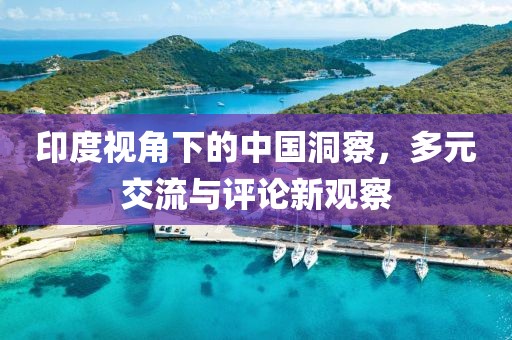 印度視角下的中國(guó)洞察，多元交流與評(píng)論新觀察