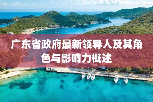 廣東省政府最新領(lǐng)導(dǎo)人及其角色與影響力概述