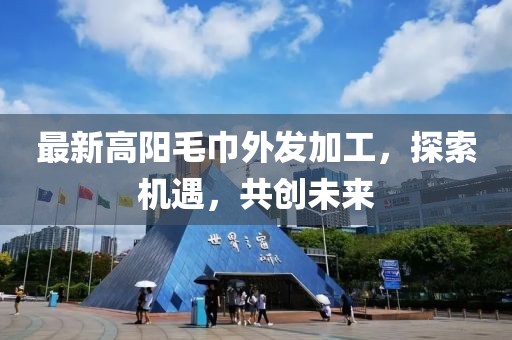 最新高陽毛巾外發(fā)加工，探索機(jī)遇，共創(chuàng)未來