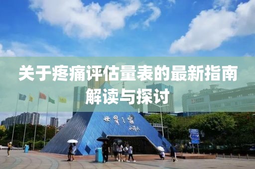 關(guān)于疼痛評(píng)估量表的最新指南解讀與探討