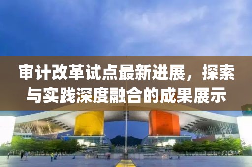 審計改革試點最新進展，探索與實踐深度融合的成果展示